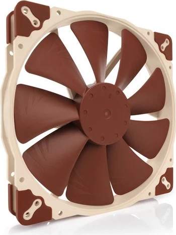 Ventilator za ohišje Noctua NF A20 5V PWM, 20 cm, bež in rdeč